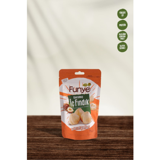Roasted Turkish Hazelnuts 75 Grams