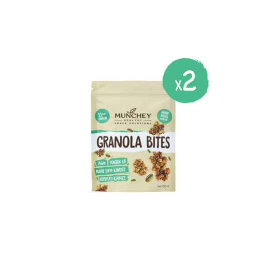 2 Pack Large Pistachio Granola Bites 200 Grams