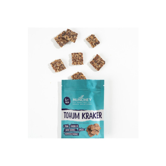 2 Pack Plain Seed Crackers 80G Gluten Free