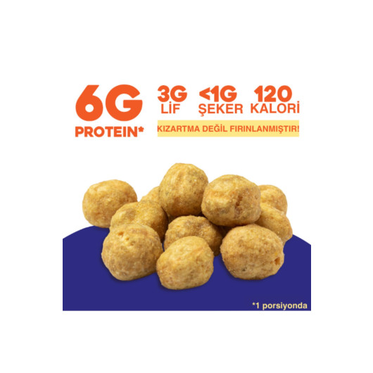 Vegan Gluten Free Milk Corn Flavored Baked Chickpea Chips 6 X 28 Gr