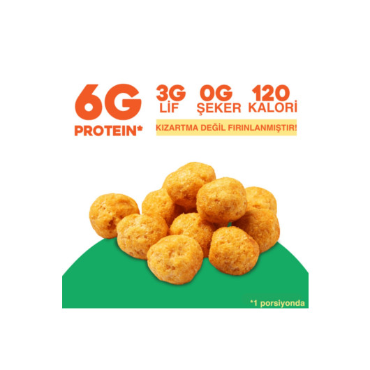 Vegan Gluten Free Peanut Flavored Baked Chickpea Chips 6 X 28 Gr