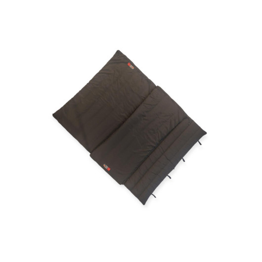 Black Double Travel Sleeping Bag With Pillows