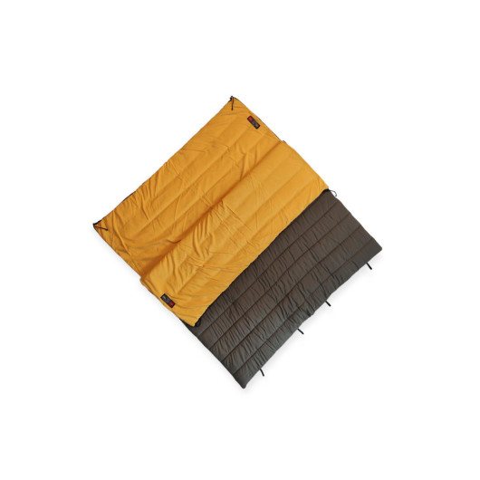 Brown Double Compact Trekking Sleeping Bag