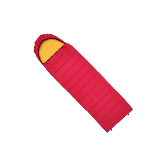 Camping Sleeping Bag With Red Hood