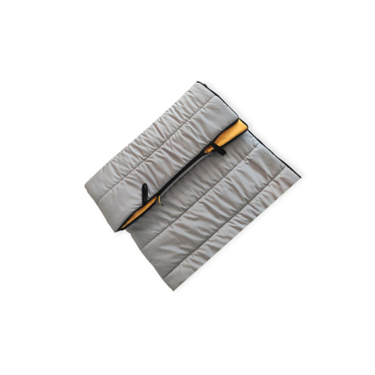 Compact Gray Long Sleeping Bag