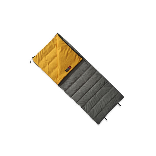 Gray Combinable Sleeping Bag With Pillow
