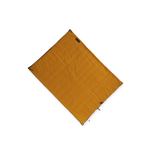 Orange Long Sleeping Bag With Pillow