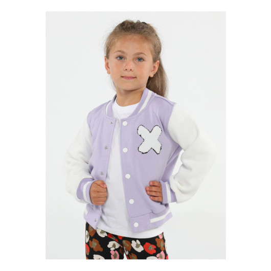 Cs Lilac Girl College Jacket