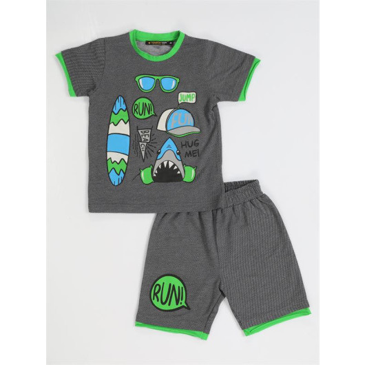 Summer Run Boy Shorts Set