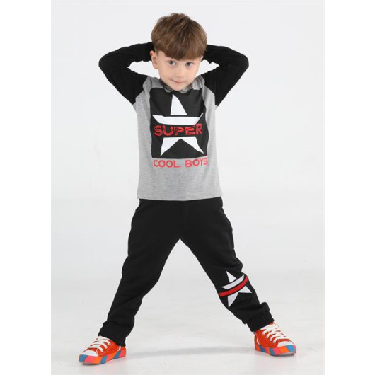 Super Star Boy Jogger Tshirt Set