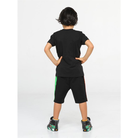 Tiger Croco Boy Shorts Set