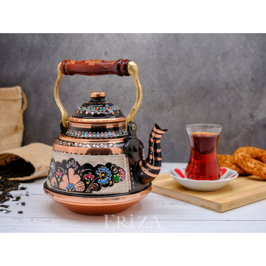 Copper Teapot, 1600 Ml 3200 Ml, Colorful, Set Of Two