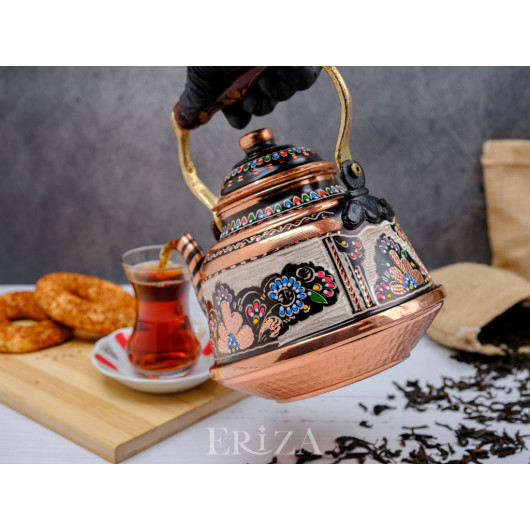 Copper Teapot, 1600 Ml, Colorful, No 1