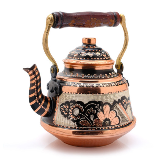 Copper Teapot, 1600 Ml, Black, No 1
