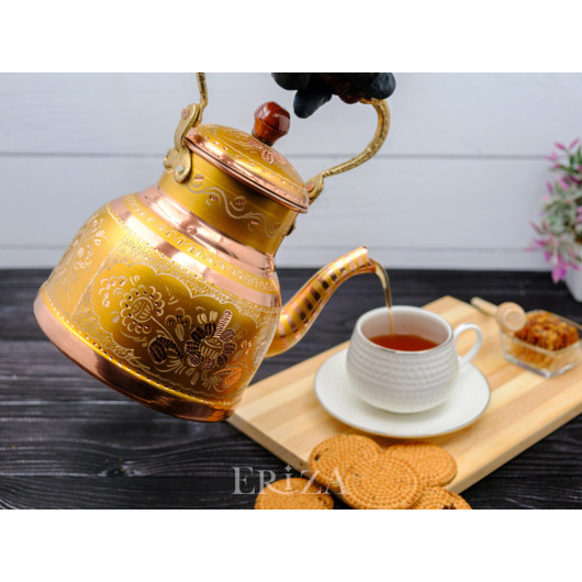 Copper Teapot, 1700 Ml, Gold