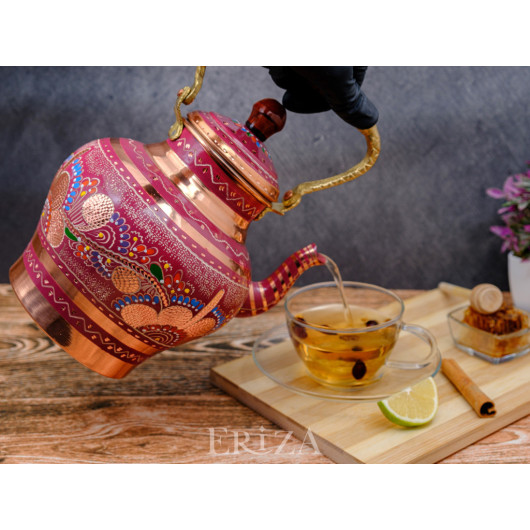 Copper Nostalgic Teapot, 1900 Ml, Lilac