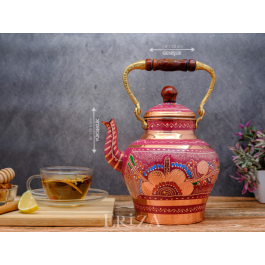 Copper Nostalgic Teapot, 1900 Ml, Lilac