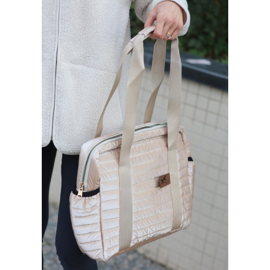 Cream Parachute Bag