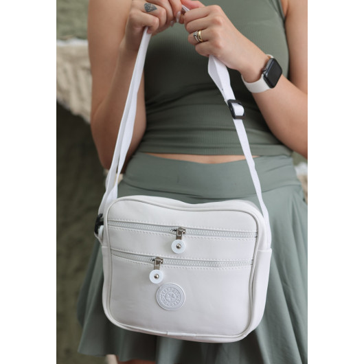 White Linen Bag