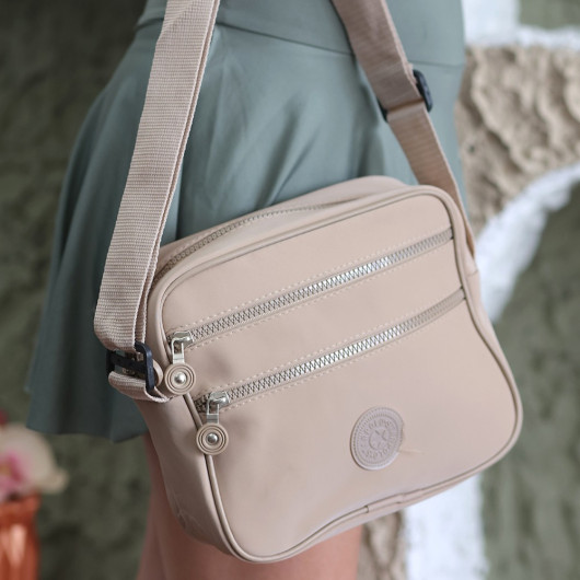 Nude Linen Bag