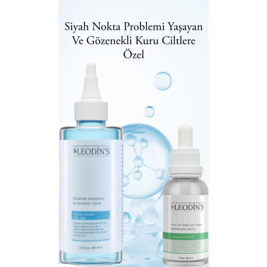 Special Skin Care Set For Porous Dry Skin With Acne And Blackhead Problems 30Ml 200Ml