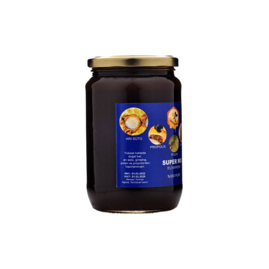 Honey, Pollen, Propolis, Royal Jelly And Ginseng Super Mix 1000 Gr