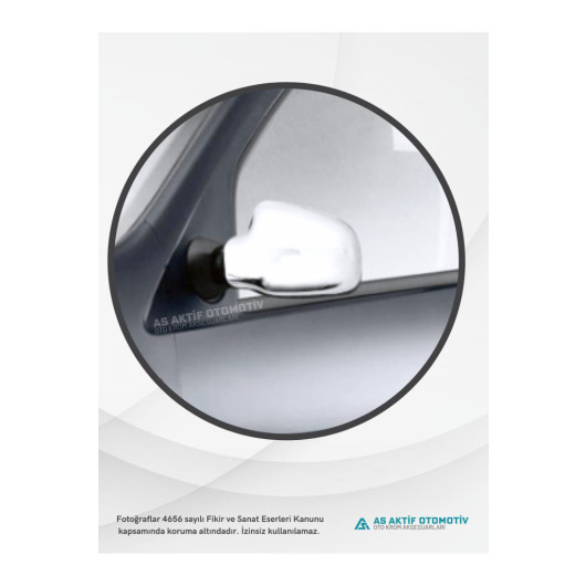 Mirror Cover 2 Pieces 2008 2012 Abs Chrome