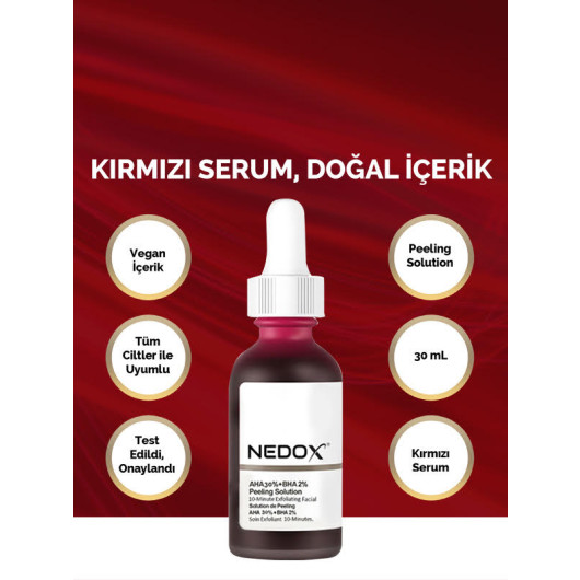 Nedox Skin Tone Equalizing Peeling Serum 30 Ml