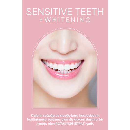 Sensitive Teeth Whitening Toothpaste For Sensitive Teeth 75 Ml 90 Gr