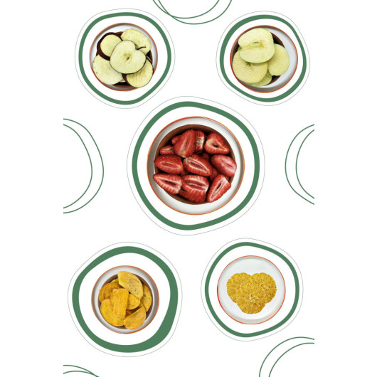 تشكيلة فواكه مجففة بالتجميد 15X5 غرام