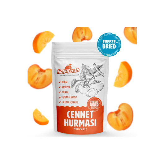 Freeze Dried Persimmon Slices 30G