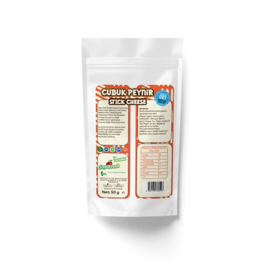 Freeze Dried Cheese Stick 50G