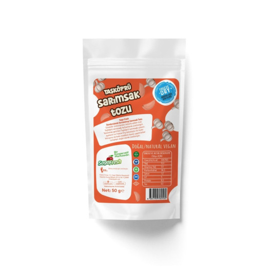 Freeze Dried Garlic Powder 50G