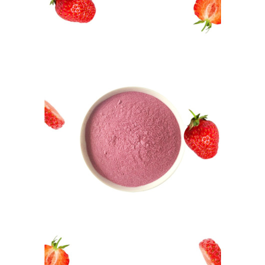 Saga Fresh Freeze Dried Strawberry Powder 25G