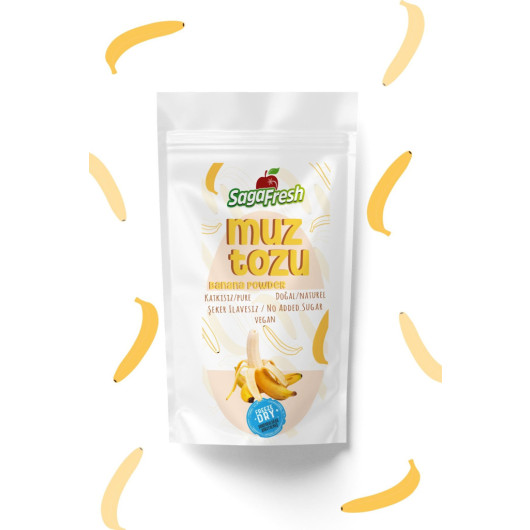 Freeze Dried Banana Powder 25G