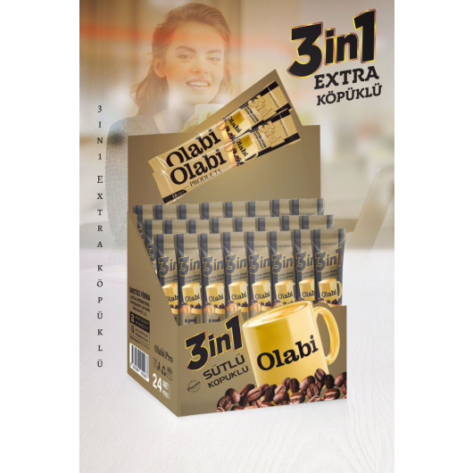 3In1 Milky Foamed Instant Coffee 18Grx24