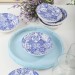 Dish For Nuts / Sauce In The Form Of Rings 13 Cm 6 Pieces Blue Color - 17926