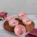 Bulut Matt Light Pink Cookie / Sauce Bowl 8 Cm 6 Pieces