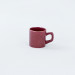 Dora . Red Plum Coffee Cups Set 8 Pieces For 4 Persons