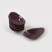Dalga . Dalga . Dish For Nuts / Sauce Purple Color 12 Cm 6 Pieces