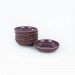 Dish For Nuts / Sauce In The Form Of Rings, Purple Color, 13 Cm, 6 Pieces