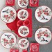 Pomegranate Breakfast Set 21 Pieces For 4 Persons - 19154