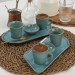 8-Piece Coffee Serving Set For Two Ocean