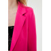 Open Front Blazer Fuchsia Women's Jacket