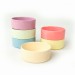 Stackable Soup Bowl/Plate Soft Rainbow 14 Cm 6 Pcs 110/550