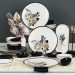 28-Piece Natural Breakfast Set For 6 Persons 20784-85 Romantic