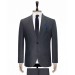 Gray Embroidered Slim Fit Blazer Men's Formal Suit Set Süvari 6 Drop