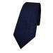 Horseman Patterned Hand Made Navy Blue Tie