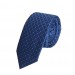 ربطة عنق /كرافات منقوشة يدويًا لون كحلي Süvari