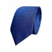 ربطة عنق /كرافات منقوشة يدويًا لون ازرق Süvari